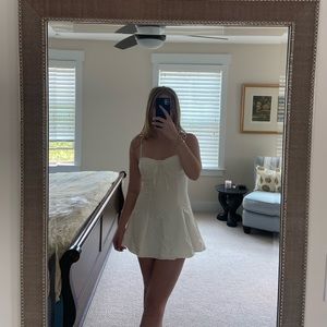 NEW WITH TAGS - Revolve white mini dress
